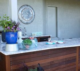 outdoor kitchen reveal, kitchen design, outdoor living