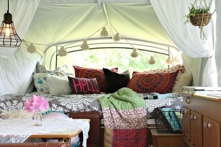 rehacer la caravana de inspiracion boho