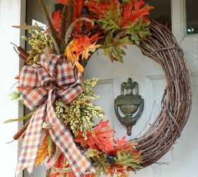 two wreaths for fall, crafts, seasonal holiday decor, wreaths