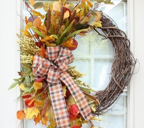 two wreaths for fall, crafts, seasonal holiday decor, wreaths