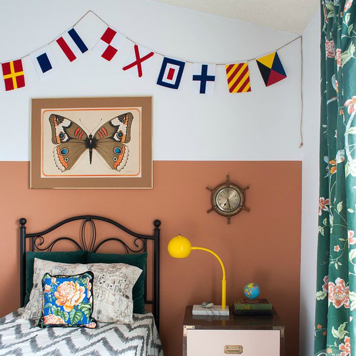 s 11 designer decor looks you can make on the cheap, crafts, home decor, Nautical Flag Banner Land of Nod