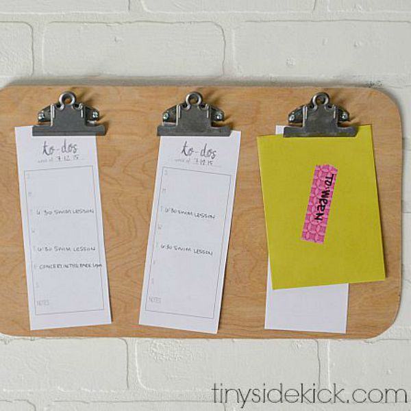 s 11 designer decor looks you can make on the cheap, crafts, home decor, Multi Clip Notice Board West Elm