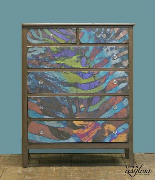s 30 jaw dropping furniture flips you have to see to believe, painted furniture, Dull Cabinet with a Bright Color Pop