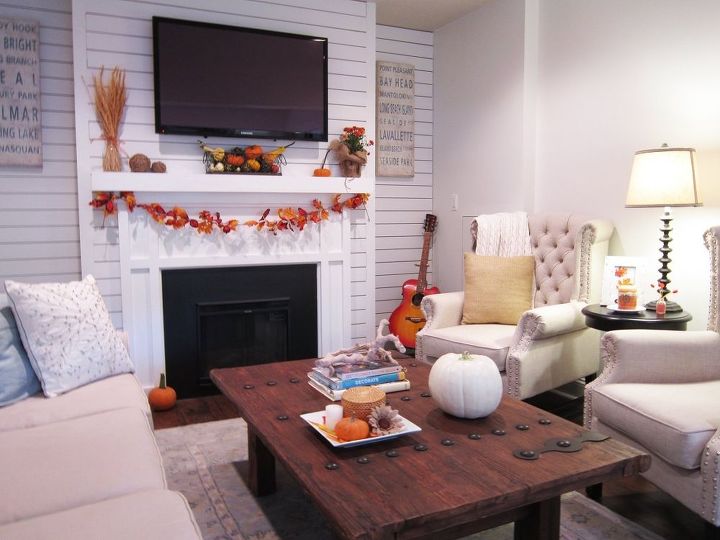 fall home tour, home decor, living room ideas, seasonal holiday decor
