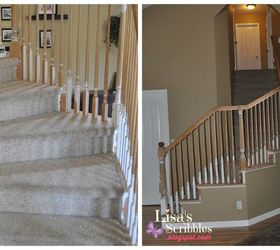project of the day stair remodel part 2, flooring, hardwood floors, home improvement, stairs