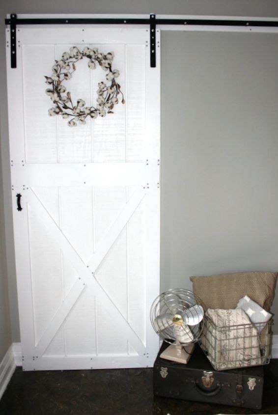 make a custom barn door for under 50