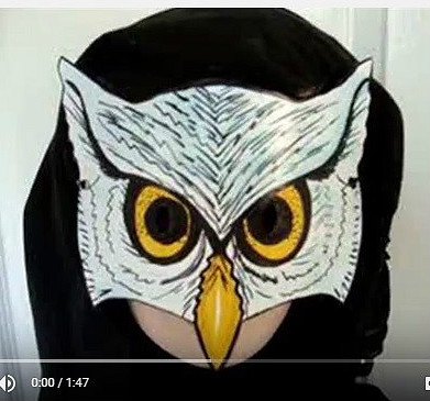 make an owl mask halloween mardi gras masquerade parties cosplay, crafts, halloween decorations