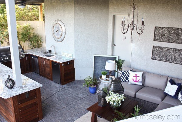 outdoor kitchen reveal, kitchen design, outdoor living