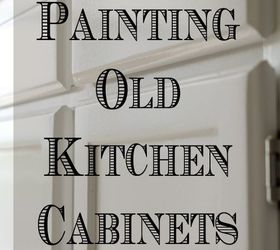 painting kitchen cabinets using latex paint and acrylic polyurethane, kitchen cabinets, kitchen design, painting
