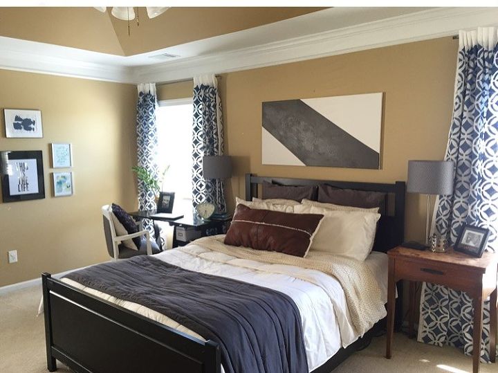 master bedroom makeover, bedroom ideas, home decor, wall decor
