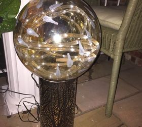 how to create an outstanding solar globe lamp, crafts, how to, lighting, repurposing upcycling, Outdoor or indoor solar globe lamp