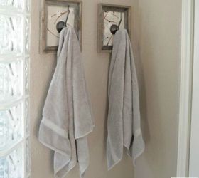 s 9 ways to make your home look amazing using fabric, home decor, reupholster, Add Style to a Bathroom With Fabric Frames