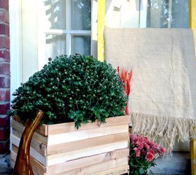 diy copper wood planter, container gardening, crafts, gardening