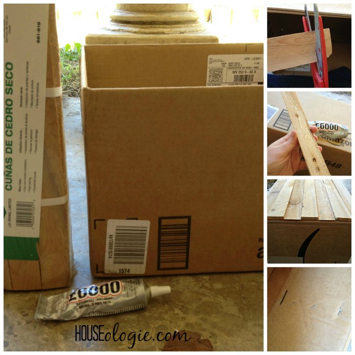 diy copper wood planter, container gardening, crafts, gardening