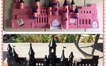 Castillo de princesa Disney a castillo embrujado de Halloween!  Harry Potter!