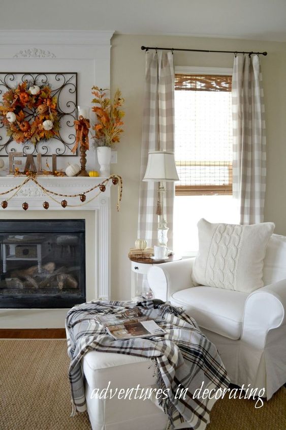 our 2015 fall great room, home decor, living room ideas, seasonal holiday decor