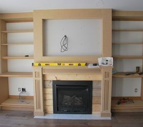 The Living Room: A Fireplace Built-In