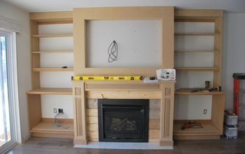 The Living Room: A Fireplace Built-In