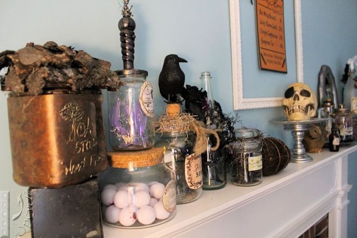 feitios de bruxa e decorao de poes