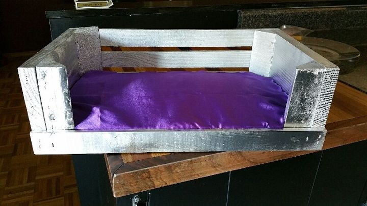 quick small dog bed, painted furniture, pets animals, repurposing upcycling, woodworking projects