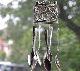 s 11 upcycles so simple you ll wonder why you ve never thought of them, crafts, repurposing upcycling, Repurpose a Set of Flatware as a Wind Chime