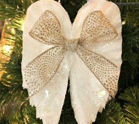 s 15 brilliant ways to use all of your coffee leftovers, cleaning tips, composting, container gardening, crafts, repurposing upcycling, Angel Wings Ornament