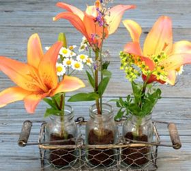 s 15 brilliant ways to use all of your coffee leftovers, cleaning tips, composting, container gardening, crafts, repurposing upcycling, Mason Jar Centerpiece
