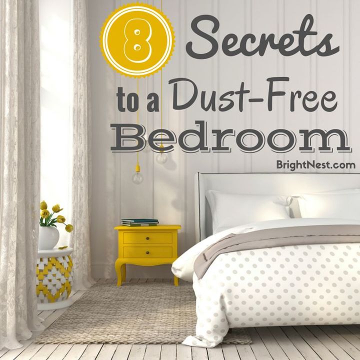 8 segredos para um quarto sem poeira