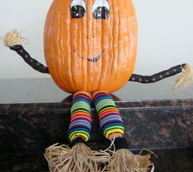 a whimsical pumpkin, crafts, halloween decorations, seasonal holiday decor, Hi there