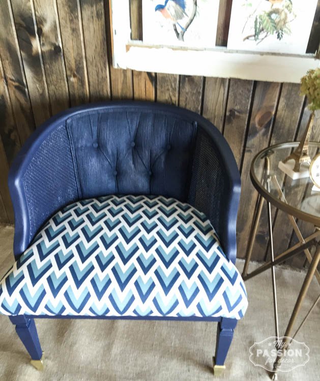 don t upholster paint fffc geometric design, painted furniture
