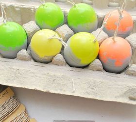 make fall acorns from plastic easter eggs, crafts, seasonal holiday decor
