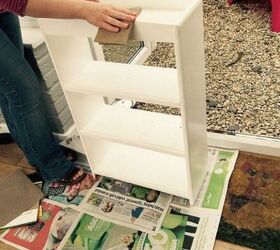 bookcase upcycling a chalk paint shabby chic project, chalk paint, painted furniture, shabby chic