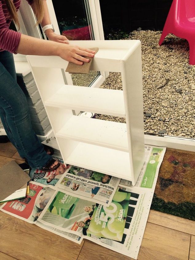 libreria upcycling un proyecto de chalk paint shabby chic