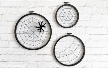 Spooky Spider Web Hoops