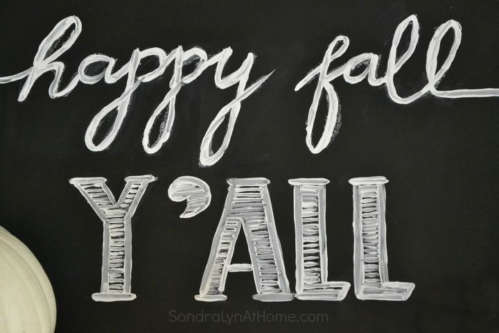 chalkboard lettering with liquid chalk hometalk