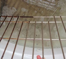 how to clean oven racks in the bathtub, appliances, cleaning tips, how to