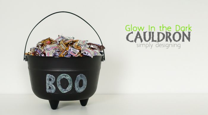 how to make your own glow in the dark cauldron, crafts, halloween decorations, how to, seasonal holiday decor