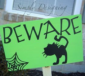 Pottery Barn Inspired Halloween Signs Hometalk