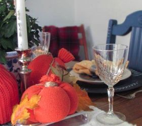 s 10 easy breezy ways to bring fall into every room, home decor, seasonal holiday decor, Arrange Sweater Pumpkins in Cozy Spots