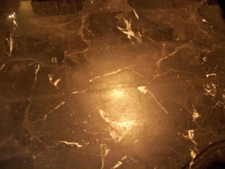 q marble dressertops have lost their shine need help, cleaning tips, furniture refurbishing, repurposing upcycling, Another shot of the no shine I use specific cleaner protectant sprays just for marble so I just don t understand what happened