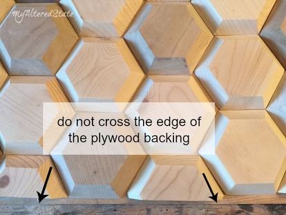diy geometric wood wall decor, diy, home decor, wall decor, woodworking projects