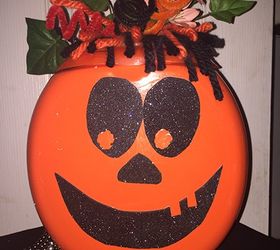 tide pod pumpkins, crafts, halloween decorations