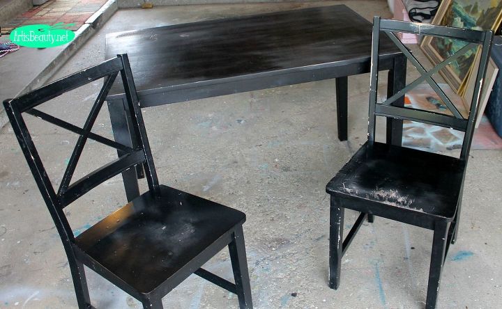 mesa y sillas de rescate vintage mint showyourgre
