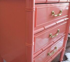 coral cutie, painted furniture