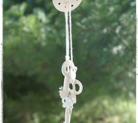 how to make an up cycled watering can wind chime, crafts, home decor, how to, repurposing upcycling, seasonal holiday decor