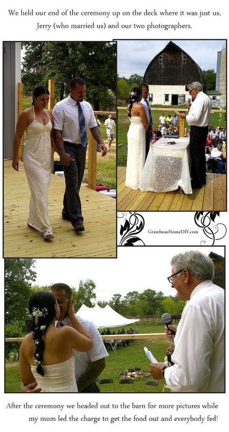 A Humanist Backyard Wedding On A Budget Diy Hometalk