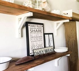How I Built Reclaimed Wood Shelves Hometalk