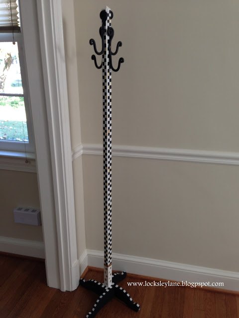 coat rack with a mackenzie child s flair, chalk paint, painted furniture, repurposing upcycling