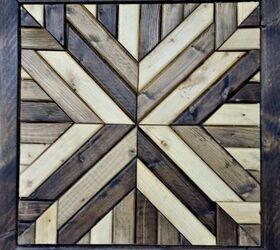 DIY Wood Quilt Square Hometalk