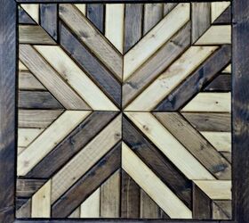 DIY Wood Quilt Square Hometalk
